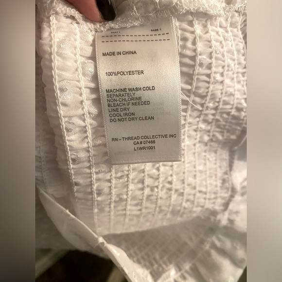 LAUNDRY by Shelli Segal Los Angeles Ruffled Flutter Sleeve Top SZ SM (Stretchy) - Picture 8 of 10